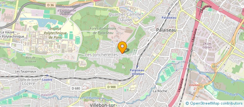 localisation de l'entreprise INDIVISION BEURIOT ET THOBIE  PALAISEAU