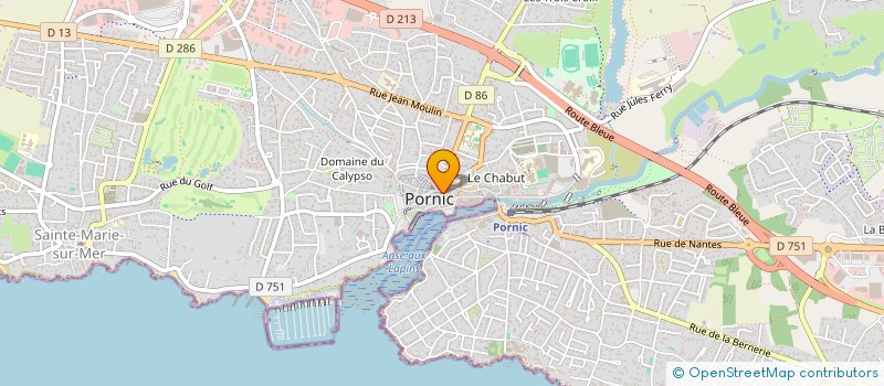 localisation de l'entreprise INDIVISION BEUVELET BROUT  PORNIC