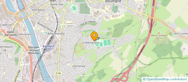 localisation de l'entreprise INDIVISION BEVE PAJOT-DELESSERT  SAINT-MARTIN-BOULOGNE