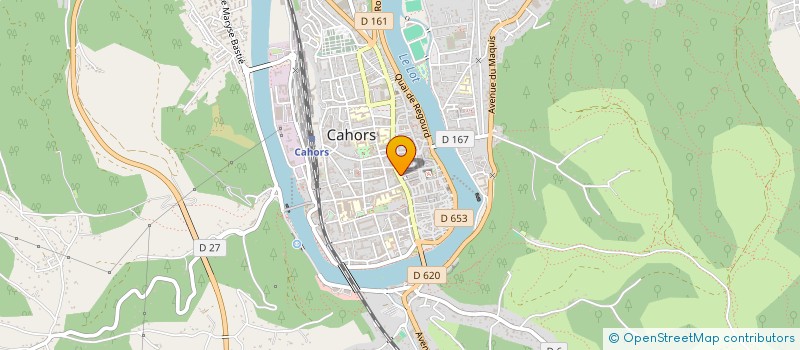 localisation de l'entreprise INDIVISION BEZ SALVY  CAHORS