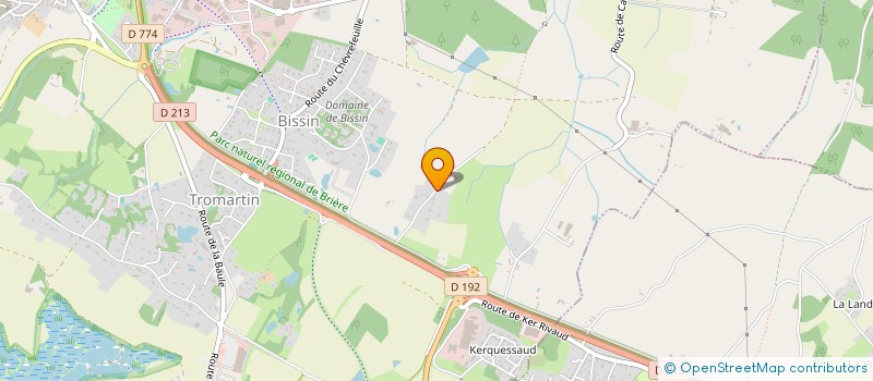 localisation de l'entreprise INDIVISION BEZANS  GUERANDE