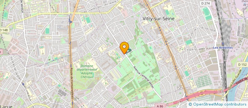 localisation de l'entreprise INDIVISION BGMD  VITRY-SUR-SEINE