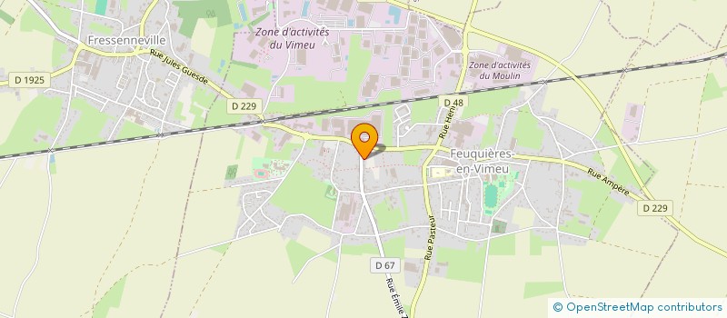 localisation de l'entreprise INDIVISION BIANCHI BOVIN à FEUQUIERES-EN-VIMEU