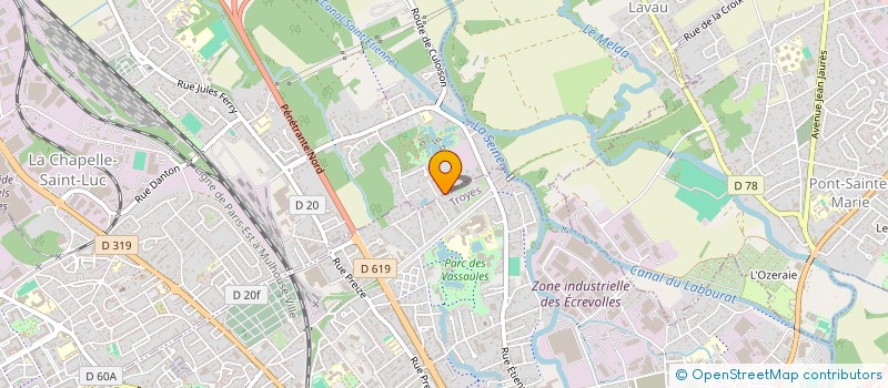 localisation de l'entreprise INDIVISION BIARD DANG  TROYES