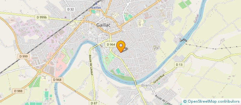 localisation de l'entreprise INDIVISION BIASTATTO LACOMBE  GAILLAC