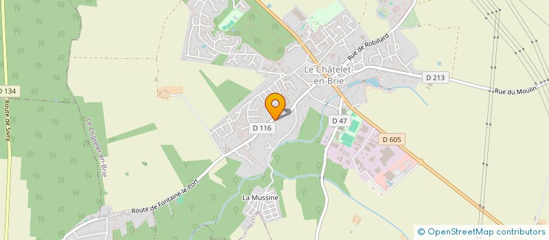 localisation de l'entreprise INDIVISION BIAVA  LE CHATELET-EN-BRIE