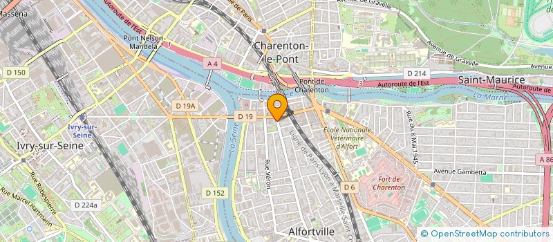 localisation de l'entreprise INDIVISION BIETZ à ALFORTVILLE