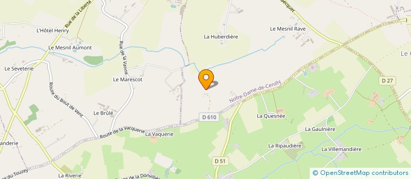 localisation de l'entreprise INDIVISION BIGOT  QUETTREVILLE-SUR-SIENNE