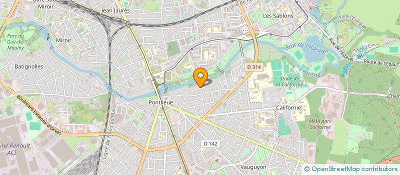 localisation de l'entreprise INDIVISION BIGOT  LE MANS