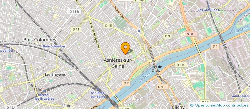 localisation de l'entreprise INDIVISION BIGOTTE THOMAS ET VATIER CHRISTINA  ASNIERES-SUR-SEINE