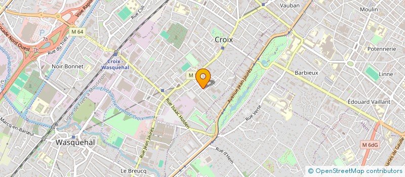 localisation de l'entreprise INDIVISION BIL / DEVOS à CROIX