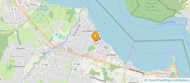 localisation de l'entreprise INDIVISION BILLECOCQ ET POTIER à SAINT-JORIOZ