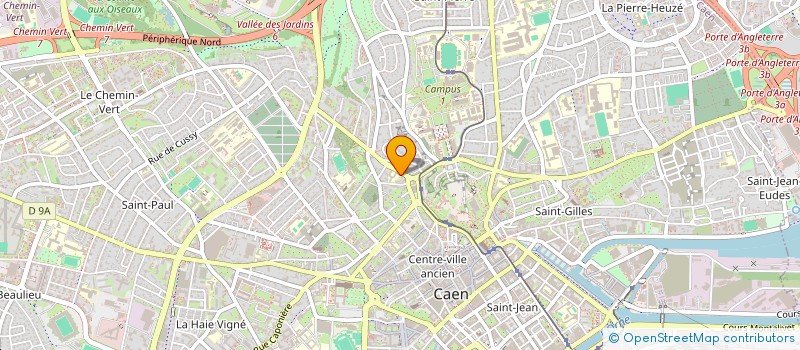 localisation de l'entreprise INDIVISION BILLIAU à CAEN