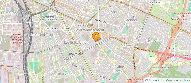 localisation de l'entreprise INDIVISION BILLIOUD MANDARD  LYON