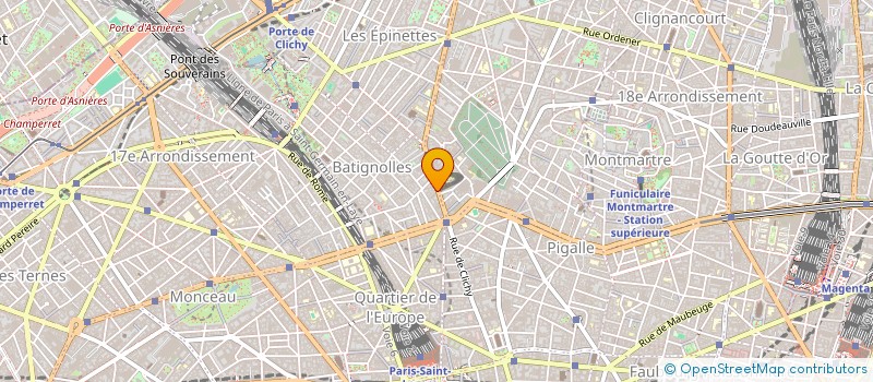 localisation de l'entreprise INDIVISION BILTGEN - O'DEA  PARIS