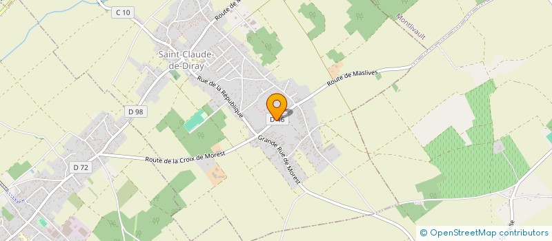 localisation de l'entreprise INDIVISION BIMBENET  SAINT-CLAUDE-DE-DIRAY