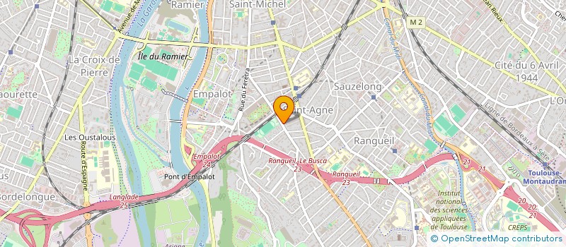 localisation de l'entreprise INDIVISION BINGUL ET ANGLADE à TOULOUSE