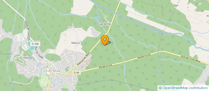 localisation de l'entreprise INDIVISION BIREMONT BERNARD ET GERARD  LIT-ET-MIXE