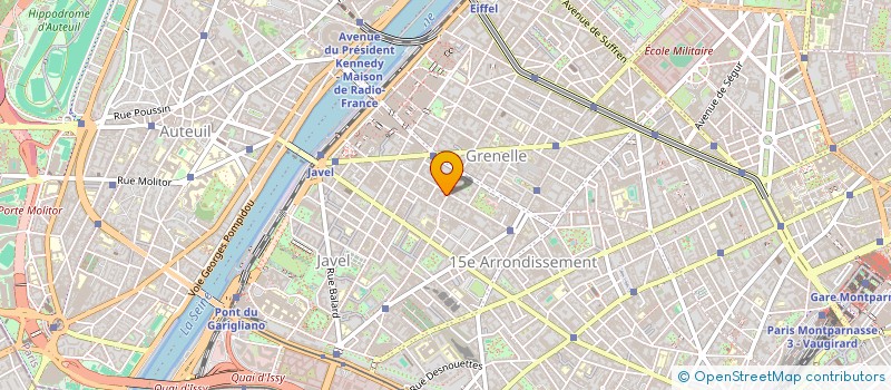 localisation de l'entreprise INDIVISION BIRON  PARIS