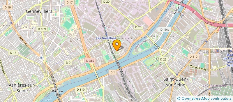 localisation de l'entreprise INDIVISION BIRRAUX  ASNIERES-SUR-SEINE