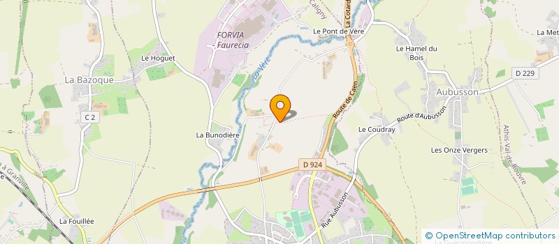 localisation de l'entreprise INDIVISION BISSON CHRISTINE ET BERNADETTE à ATHIS-VAL DE ROUVRE