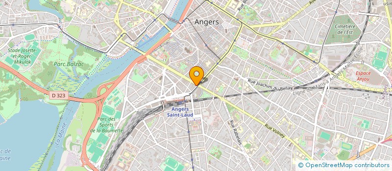 localisation de l'entreprise INDIVISION BITOUZE ET GALLE à ANGERS