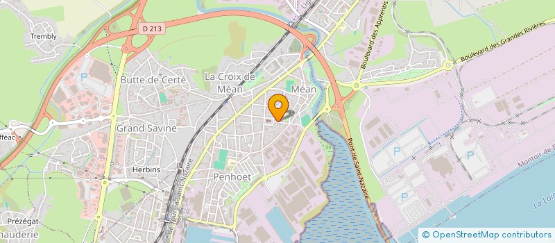 localisation de l'entreprise INDIVISION BIZET  SAINT-NAZAIRE