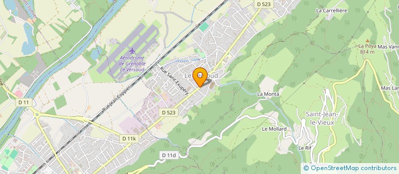 localisation de l'entreprise INDIVISION BLACHON EMILE  LE VERSOUD