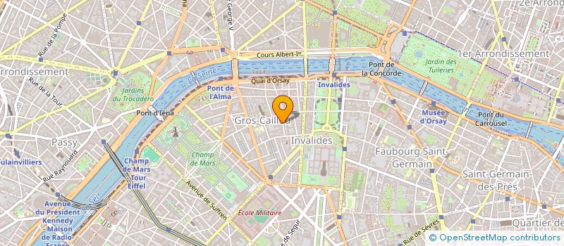 localisation de l'entreprise INDIVISION BLANC DE LA NAULTE-VAUTHIER  PARIS