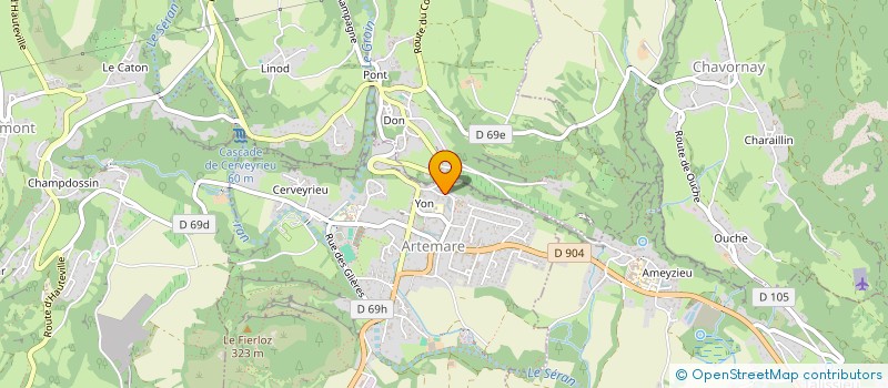 localisation de l'entreprise INDIVISION BLANC ENERGIE  ARTEMARE