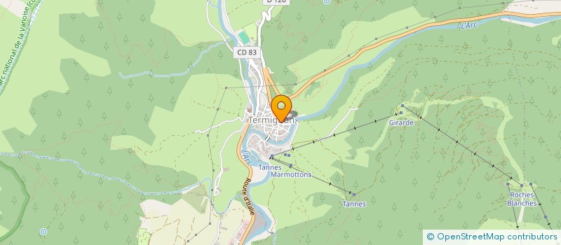 localisation de l'entreprise INDIVISION BLANC EPONINE ET DECOT ROMAIN  VAL-CENIS