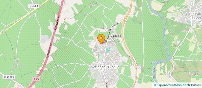 localisation de l'entreprise INDIVISION BLANC MOREAU  NEZIGNAN-L'EVEQUE