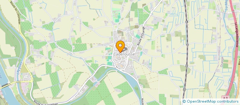 localisation de l'entreprise INDIVISION BLANCHARD  CADEROUSSE