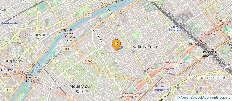 localisation de l'entreprise INDIVISION BLANCHARD-CHAROZE à LEVALLOIS-PERRET