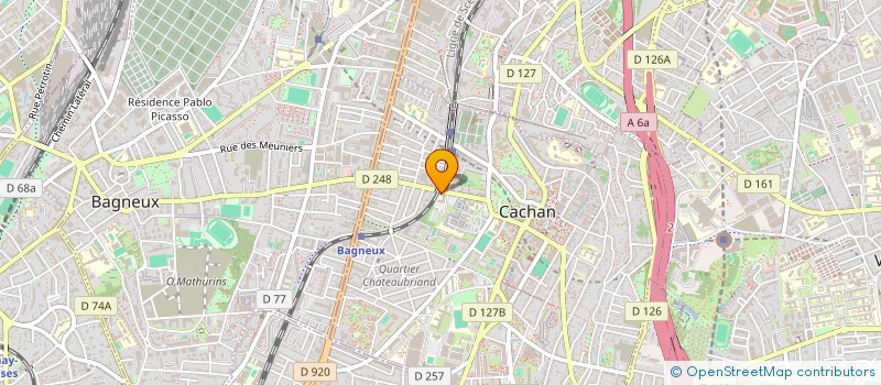 localisation de l'entreprise INDIVISION BLANCHARD / JALBAUD NICOLAS ET PAMELA  CACHAN