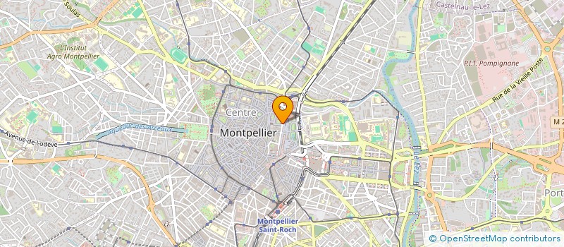 localisation de l'entreprise INDIVISION BLANCHARD MICHEL à MONTPELLIER