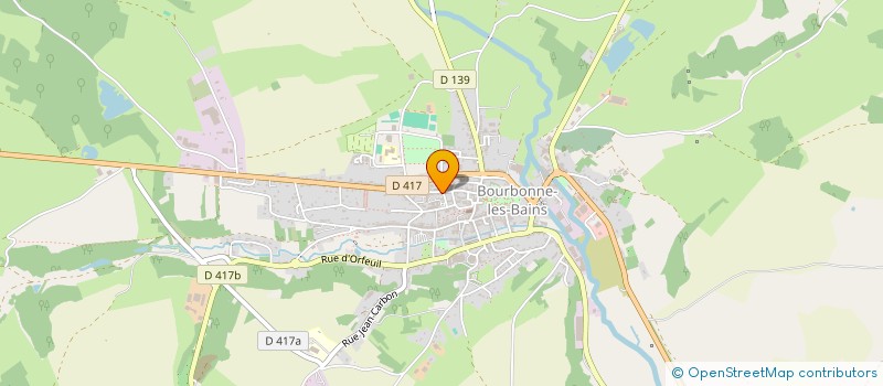 localisation de l'entreprise INDIVISION BLANCHOT OLRY à BOURBONNE-LES-BAINS