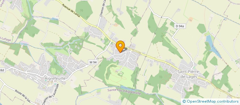 localisation de l'entreprise INDIVISION BLANQUE  DREMIL-LAFAGE