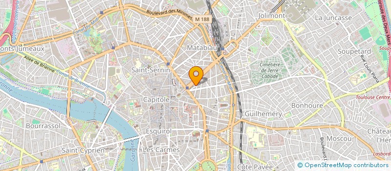 localisation de l'entreprise INDIVISION BLANQUET AUREJAC à TOULOUSE