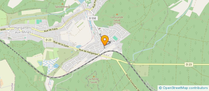 localisation de l'entreprise INDIVISION  BLARD  FALCK