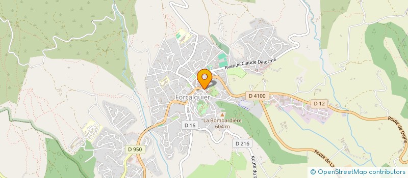 localisation de l'entreprise INDIVISION BLARY LOUR  FORCALQUIER