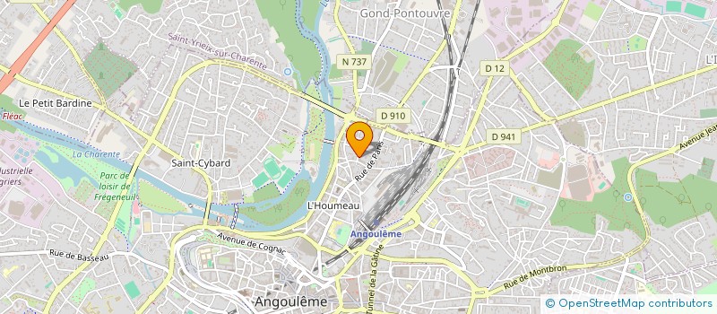 localisation de l'entreprise INDIVISION BLASZCZAK PERROT à ANGOULEME