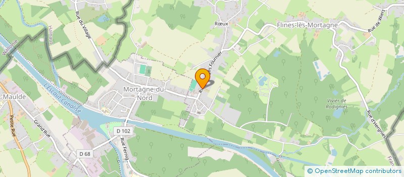 localisation de l'entreprise INDIVISION BLAY IGLESIAS  FLINES-LES-MORTAGNE