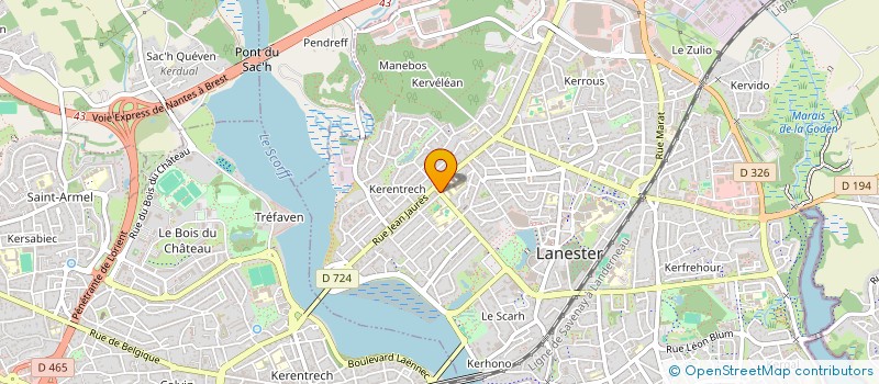 localisation de l'entreprise INDIVISION BLEICHER  LANESTER