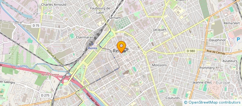 localisation de l'entreprise INDIVISION BLEROT MARCADE  REIMS