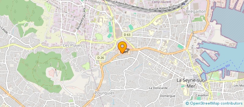 localisation de l'entreprise INDIVISION BLIGUET-AVIGNON  LA SEYNE-SUR-MER