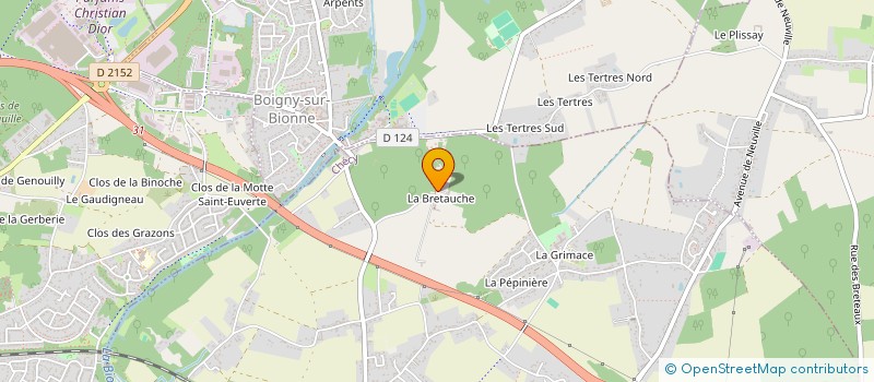localisation de l'entreprise INDIVISION BLIN LEMEUNIER  CHECY