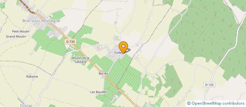 localisation de l'entreprise INDIVISION BLOND VAUGRENARD  FLOIRAC