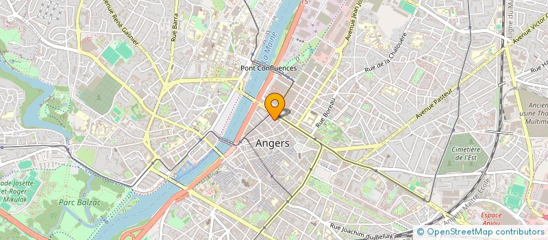 localisation de l'entreprise INDIVISION BLONDEAU P ET E à ANGERS