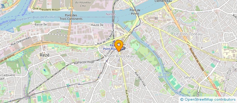 localisation de l'entreprise INDIVISION BLONDEEL  REZE